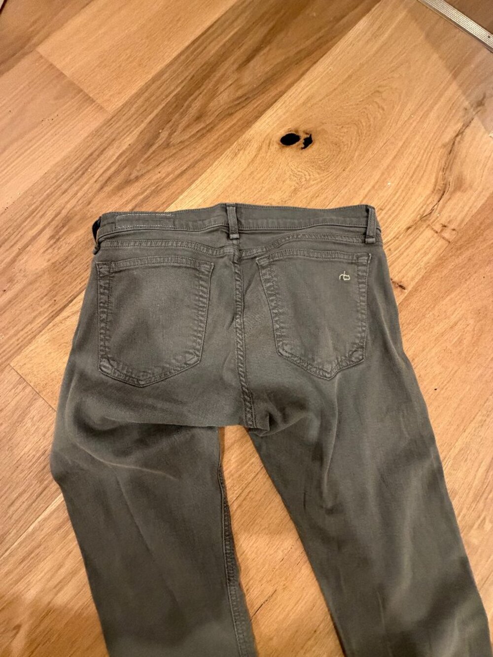 rag & bone/JEAN Skinny Jeans Aged Sage